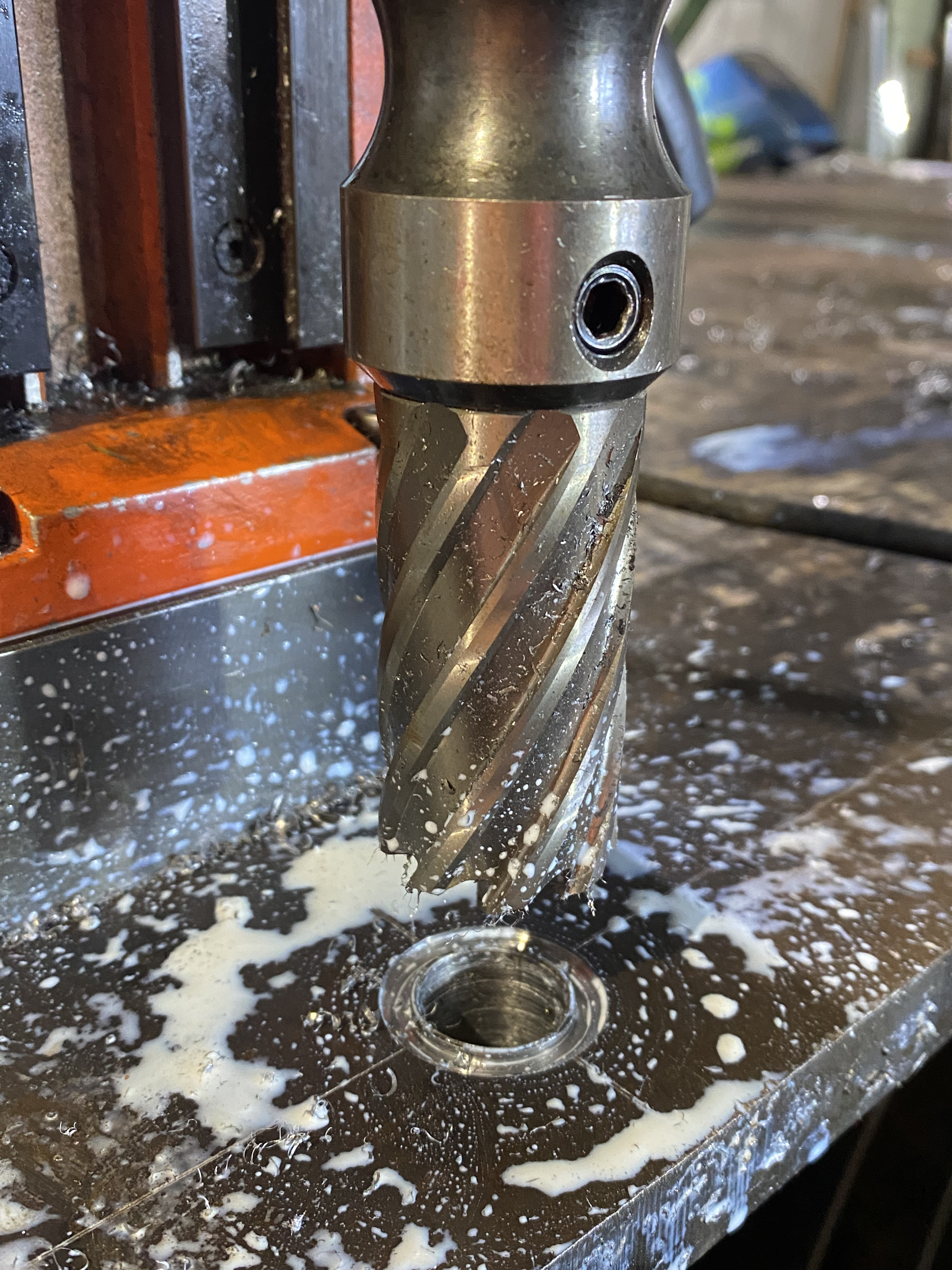 Maquinaria industrial moderna